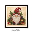 thumbnail image 1 of IPEWLEX Christmas Theme Full Round Drill Diamond Art Kit for Wall Decor & Holiday Gift, Vintage Holiday Patterns with Layered Visual Effect, Easy for Beginners, Includes Tools & Extra Beads, 1 of 7