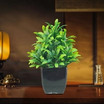 IPEWLEX Decorative Fake Plants - Simulation Green Plants for Indoor Home Furnishings, Potted Plants for Living Room, Office Decor
