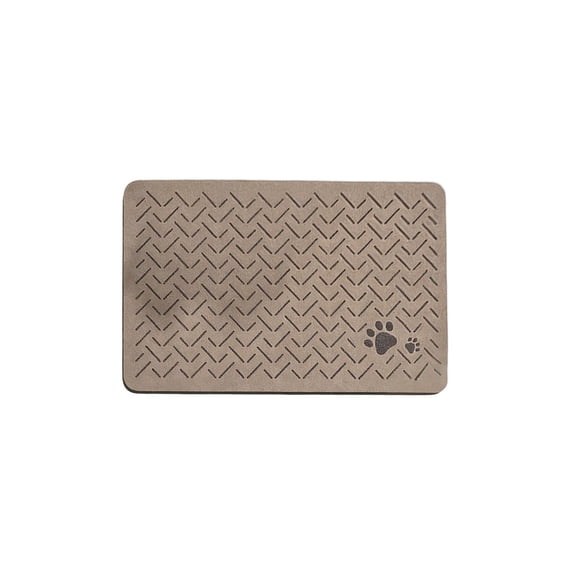 IPEWLEX Diatomaceous Earth Pet Feeding Mat – Splash-Proof, Absorbent & Non-Slip Floor Mat for Dogs/Cats, Kitchen, Entryway, Porch & Dining Areas