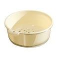 thumbnail image 1 of IPEWLEX Double Layer Vegetable Washing Basin - Transparent Food Plastic, Drainage Basket for Home Kitchen, 1 of 5