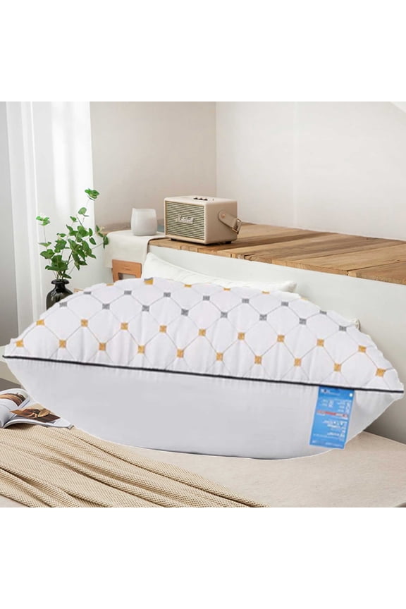 Down Alternative Pillows, Soft Cooling Bed Pillows, 1 Pack