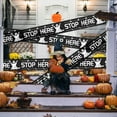 thumbnail image 1 of IPEWLEX Halloween Caution Tape - Spooky Decorations for Parties, Creates Eerie Ambiance, 600cm Long Plastic Warning Strip - Set of 2, 1 of 6