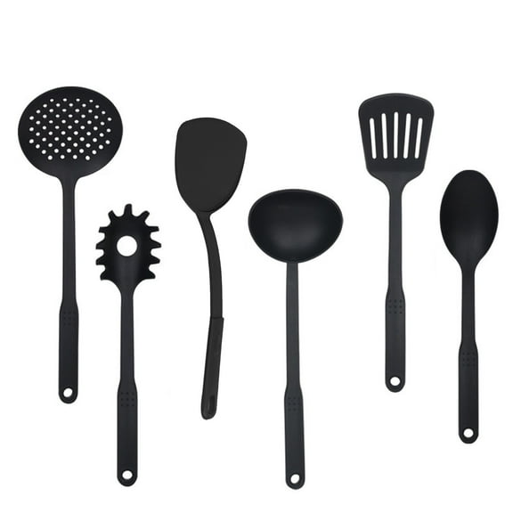 IPEWLEX Heat-Resistant Nylon Kitchen Utensil Set with Non-Stick Surface Compatibility and Dishwasher-Safe Design