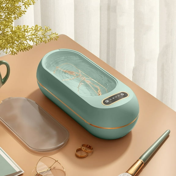 IPEWLEX Jewelry Cleaner with USB Charge, Timed Modes for Rings, Glasses, Watches & Dentures, Portable Household Ultrasonic Cleaner