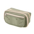 thumbnail image 1 of IPEWLEX Large Capacity Zipper Pencil Case, Versatile Multi-functional Organizer Pouch for Makeup & Electronics, Lightweight Portable Storage Bag Ideal for Office, Travel, and Daily Work, 1 of 5