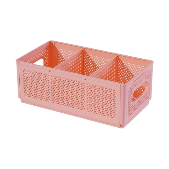IPEWLEX Multi-Colored Plastic Desktop Storage Basket - Perfect for Office Miscellaneous, Toys, and Snacks Organization - Measures 31x17x12 Centimeters