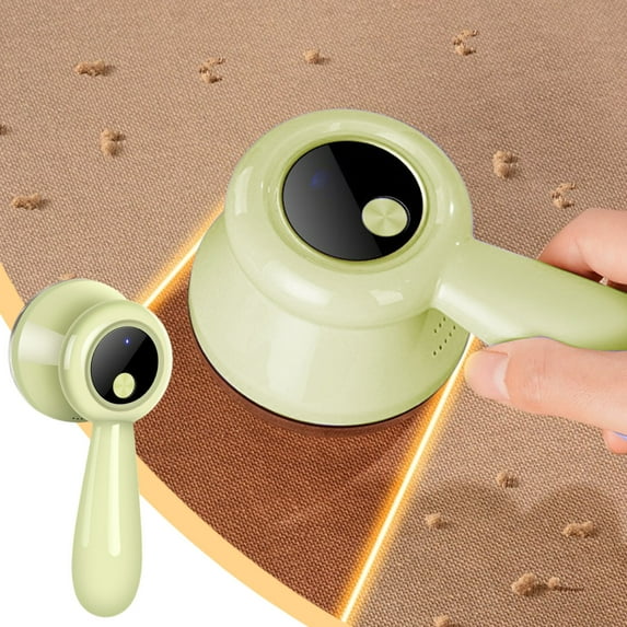 IPEWLEX Rechargeable Fabric Shaver & Lint Remover - 3 Speeds, Stainless Steel Blades, Large Container, USB Powered, Safe for All Fabrics