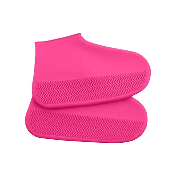 IPEWLEX Reusable Slip-On Shoe Covers - Waterproof, Non-Slip, Elastic Rain & Snow Shoe Protectors for Men, Women & Kids - Easy Clean, Portable Overshoes