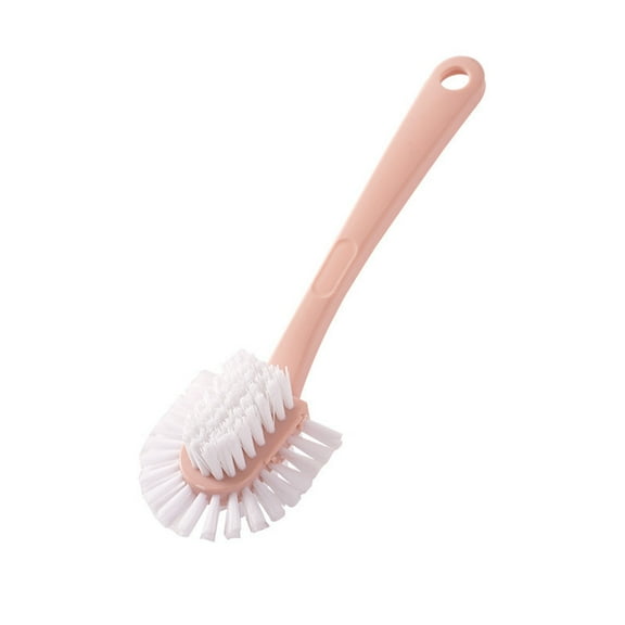 IPEWLEX Soft-Bristled Long Handled Laundry Brush for Gentle Shoe Cleaning and Multi-Purpose Household Use