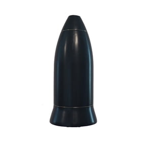 IPEWLEX Squirrel Baffle for Bird Feeder Pole, Raccoon Stopper Guard, Easy Install without Removing Pole, Black Plastic, 15.94x1.77x7.08in