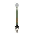 thumbnail image 1 of IPEWLEX Stainless Steel Double Head Fruit Scraper Spoon - Food Grade Feeding Tool, Serrated Design for Easy Cutting and Serving, 1 of 4