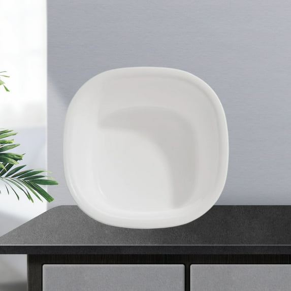 IPEWLEX Thickened Plastic Household Washbasin - Portable Foot Washing Laundry Basin for Outdoor and Daily Use