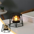 thumbnail image 1 of IPEWLEX Vintage Iron Geometric Candle Holders,European Holiday Home Ornament for Cozy Ambience, 1 of 6
