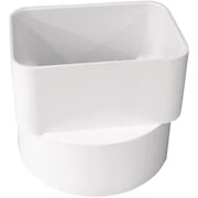 Canplas 414434BC PVC Sew 3X4X4 Down Spout Adaptor by Canplas