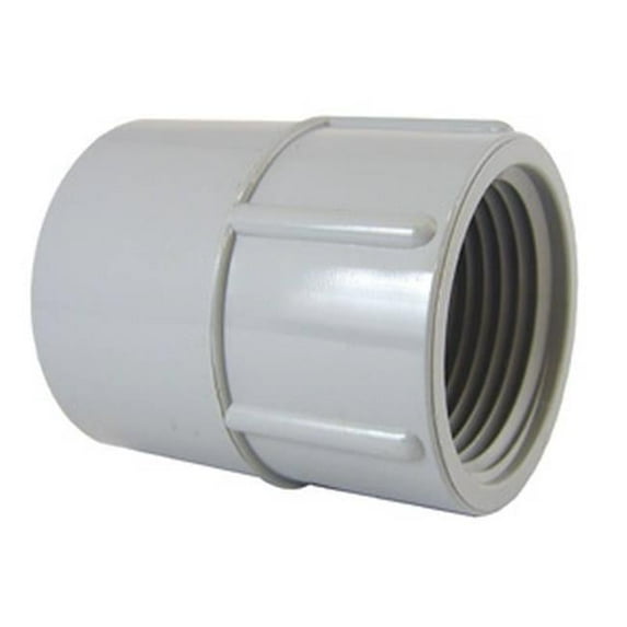 IPEX 9663329 2 in. Female Conduit PVC Adapter, Grey