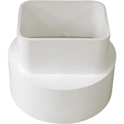 GENOVA 400 Series 45234 Downspout Adapter, 2 x 3 x 4 in, PVC