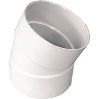 Ipex 4 In. PVC Sewer and Drain Elbow 22-1/2 Degree - Elbow Fitting - 1 Piece, 4"