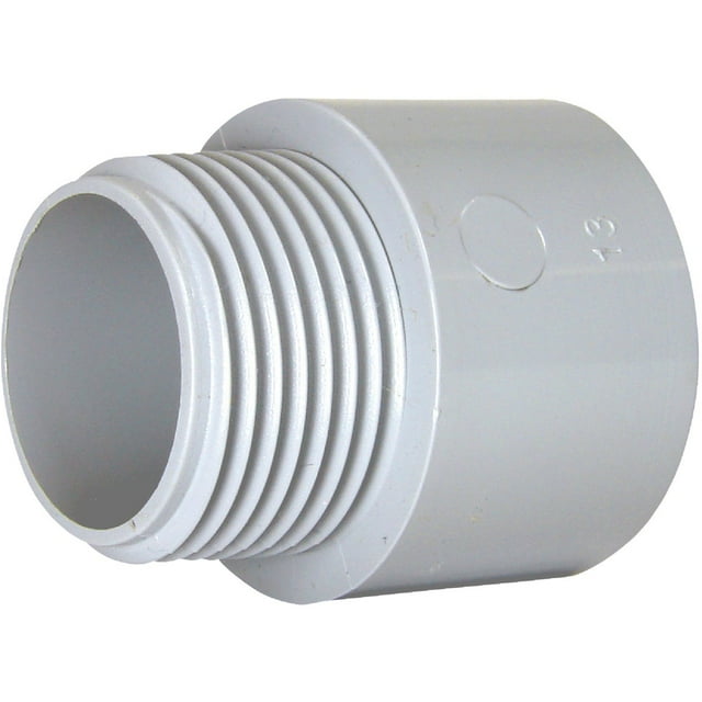 IPEX Kraloy 1-1/2 In. Hub x MPT PVC Terminal Adapter 020131 - Walmart.com