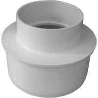 Genova Products PVC Sewer and Drain Bushing sdr35 - Durable - 6 x 4 In.