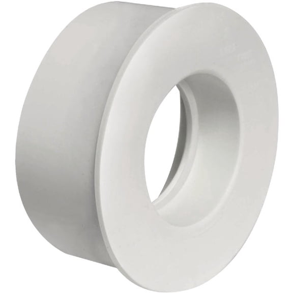 Ipex PVC Adapter Bushing 414222BC - 4 In. S&D to 2 In. Sch 40 Pipe, Multicolor