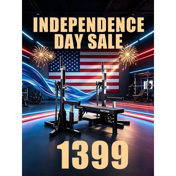 IPF Approved | Hansu Power Pro Combo Rack | Squat | Gym | Free Collars
