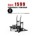 thumbnail image 1 of IPF Approved | Hansu Power Pro Combo Rack | Squat Rack | Powerlifting | USAPL, 1 of 9