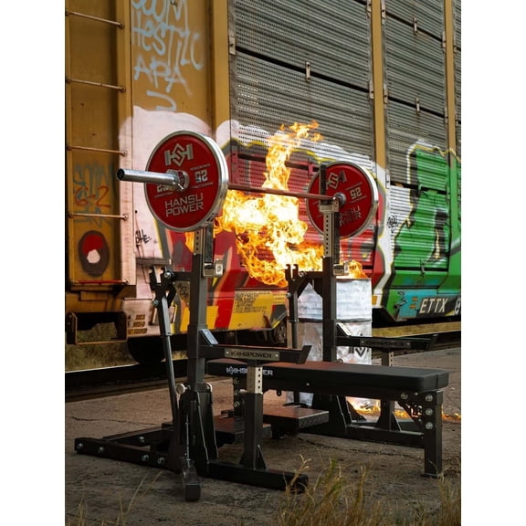 IPF Approved | USAPL Official Rack | Hansu Power Ultimate Combo Rack | Squat | Gym