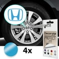 thumbnail image 1 of IPG Compatible with Crosstour Accord Element CRV CRZ Ridgeline Odyssey Pilot Logo Center Cap Overlay Wheel Tire Decals Stickers (Logo: 2.25" / Center Cap:2.75")(4 Units) (Light Blue), 1 of 6