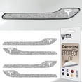thumbnail image 1 of IPG Compatible for Model 3 / Model Y Door Handle Decal Sticker Wrap Kit (Set of 4) with Tesla Logo Personalize Your Tesla (White Glitter), 1 of 5