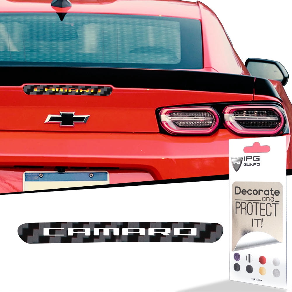 Juego De 4 Alfombrillas Negras Bordadas Con Logo SS Rojo Para Chevrolet Camaro 2016-2024