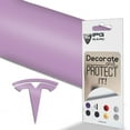 thumbnail image 1 of IPG Compatible with Model 3 Decal Sticker (9 Logo Set) Overlay Stickers Do it Yourself Stickers Set Personalize Your Vehicle (Lilac), 1 of 8