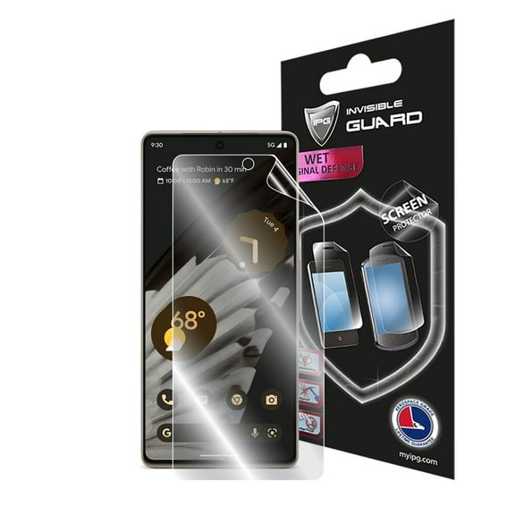 IPG For GOOGLE PIXEL 7 Pro SCREEN Protector Invisible Touch Screen Sensitive Ultra HD Clear Film Anti Scratch Skin Guard - Smooth/Self-Healing/Bubble -Free Screen