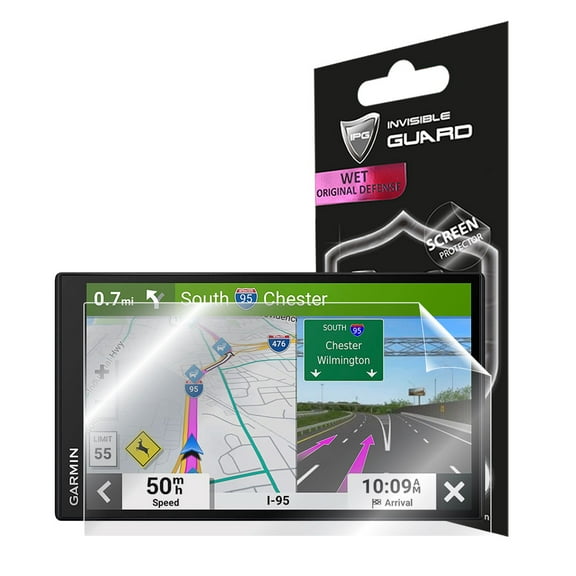 IPG For Garmin DriveSmart 86, 8-inch Car GPS Navigator Screen Protector Invisible Ultra HD Clear Film Anti Scratch Skin Guard - Smooth/Self-Healing/Bubble -Free for DriveSmart 86