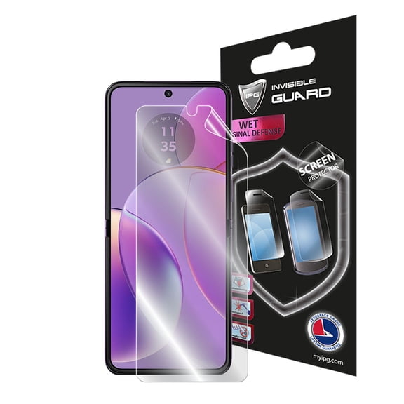 IPG For Motorola Edge 40 SCREEN Protector Hydrogel Invisible Touch Screen Sensitive Ultra HD Clear Film Anti Scratch Skin Guard - Smooth/Self-Healing/Bubble -Free Screen