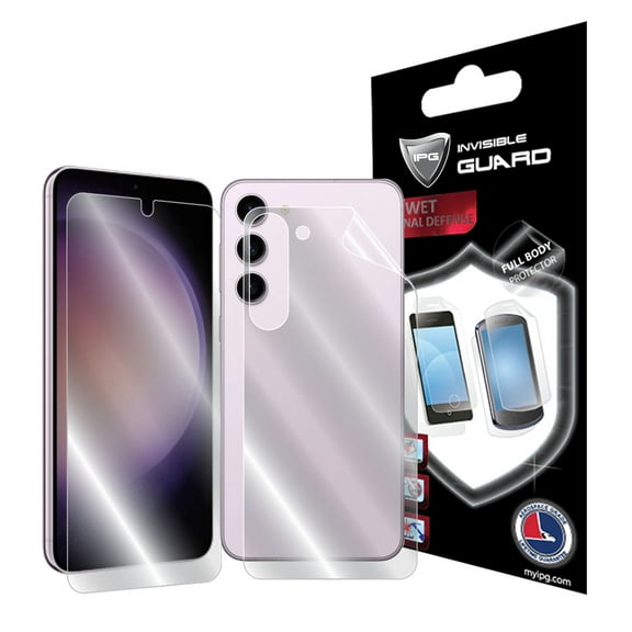 IPG For SAMSUNG Galaxy S23 Plus FULL BODY Hydrogel Protector Invisible Touch Screen Sensitive Ultra HD Clear Film Anti Scratch Skin Guard - Smooth/Self-Healing/Bubble -Free Screen & Back