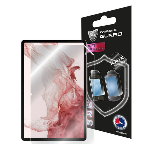 IPG For Samsung Galaxy Tab S8+ Android Tablet, 12.4” Inches Tablet Screen Protector Invisible Touch Screen Sensitive Smooth / Self-Healing / Bubble -Free Screen & Back Protector (Screen)