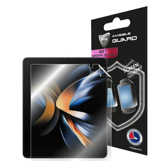 IPG For Samsung Galaxy Z Fold4 (Internal Screen) SCREEN Protector Invisible Touch Screen Sensitive Ultra HD Clear Film Anti Scratch Skin Guard - Smooth/Self-Healing/Bubble -Free Screen