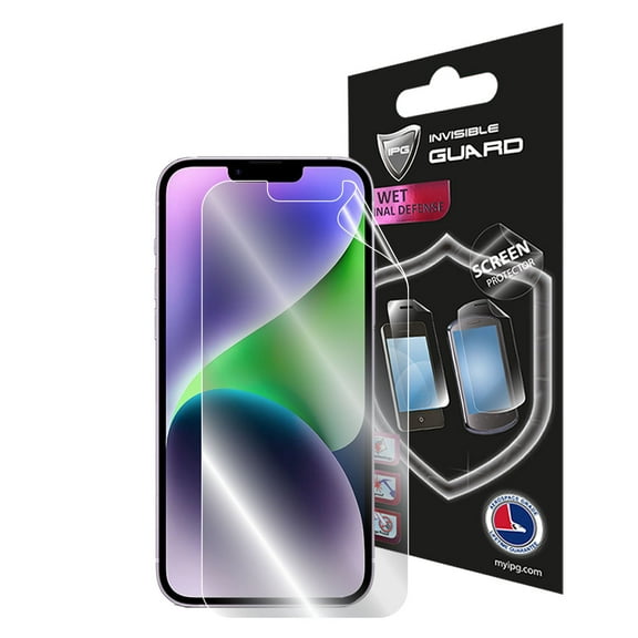 IPG For iPhone 14 PLUS SCREEN Protector Invisible Touch Screen Sensitive Ultra HD Clear Film Anti Scratch Skin Guard - Smooth/Self-Healing/Bubble -Free Screen