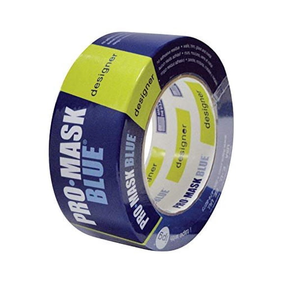 Intertape Polymer Pro-Mask Masking Tape - Medium Strength - 1 Pack, 1.88 in x 60 yd, Blue