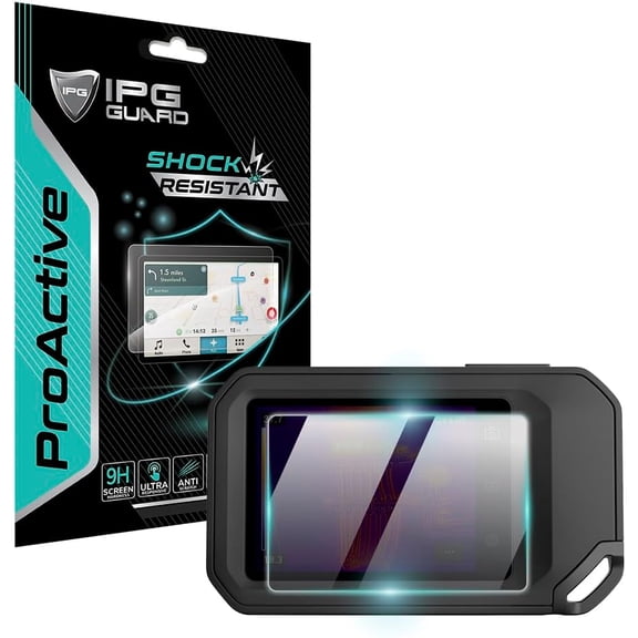IPG ProActive Made For FLIR C3-X / C5 Compact Thermal Inspection Camera Display 9H Hardness Screen Protector Nano Ceramic Film Ultra Responsive High Clarity