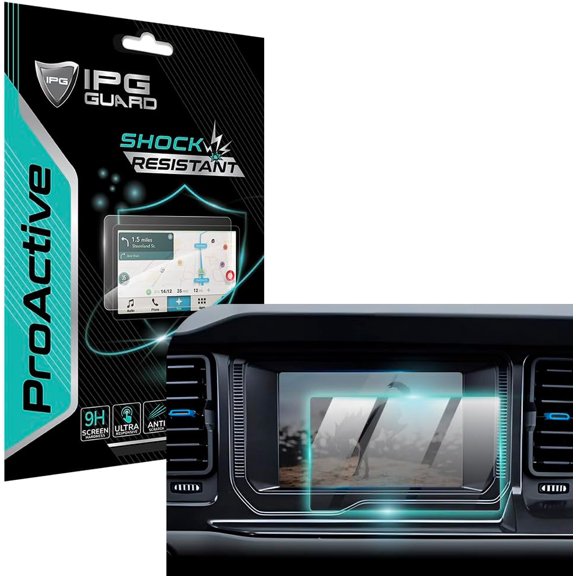 IPG ProActive Made for Ford 2021-2023 Bronco - 2024 Bronco Sport 8 Inch Navigation Display 9H Hardness Screen Protector Nano Ceramic Film Ultra Responsive High Clarity