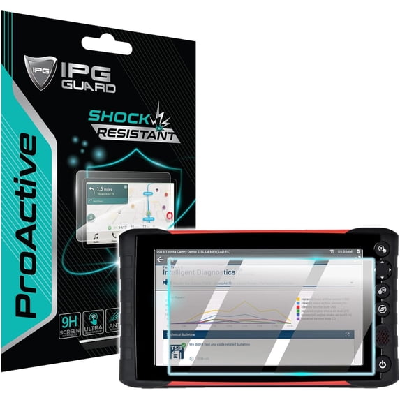 IPG ProActive Made For Snap On Apollo Plus Scan Tool 10 Inch Display 9H Hardness Screen Protector Nano Ceramic Film Ultra Responsive High Clarity Anti Scratch Smudge Guard