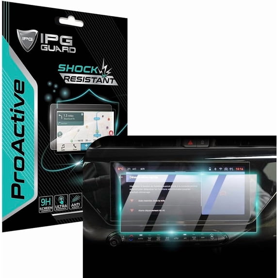 IPG ProActive for Alfa Romeo Junior Ibrida 10.25" Navigation Display 9H Hardness Screen Protector Nano Ceramic Film Ultra Responsive High Clarity