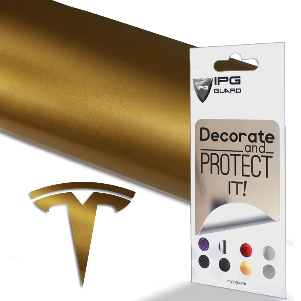 Quality Control Sticker Tesla IPG for Tesla Model Y Logo Decal Wrap Kit (8 Logo Set) Emblem Overlay ...