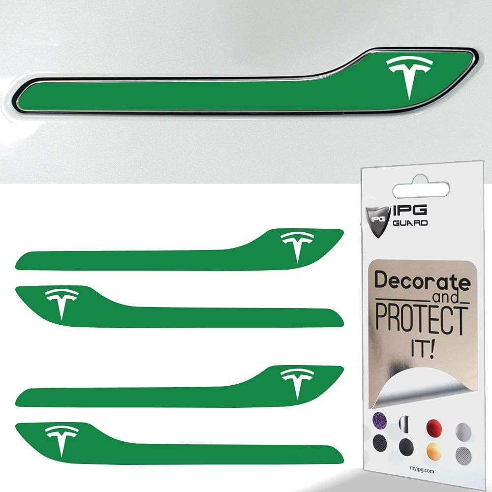 Quality Control Sticker Tesla IPG for Tesla Model 3 / Model Y Door Handle Decal Sticker Wrap Kit (Set ...