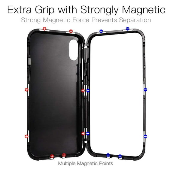IPHONE XS MAGNETIC SHOCKPROOF CASE