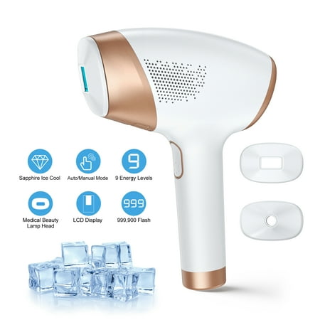 IPL Hair Removal, Laser Permanent Hair Removal 999900 Flashes At-Home Hair Removal Device for Whole Body
