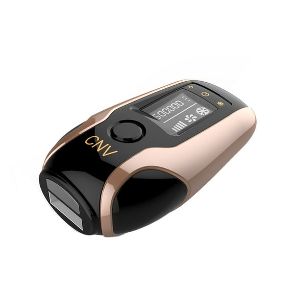 IPL Hair Removal Painless Razor & Skin Repair Kit for Women's Face, White