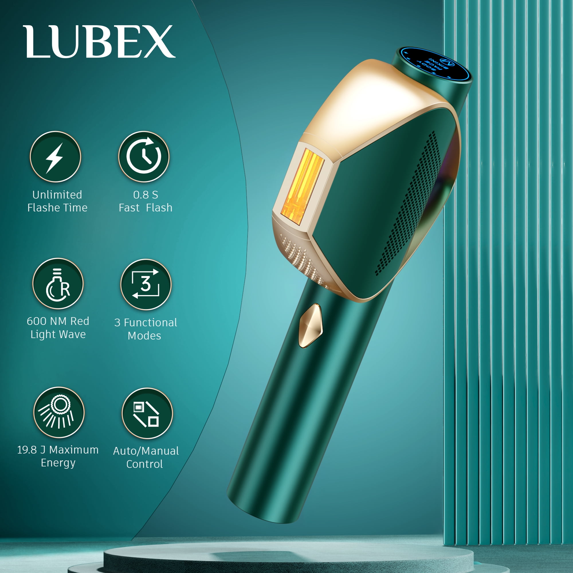 IPL Hair Removal with Latest Fast Flash Technology Permanent Laser Hair