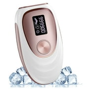 IPL Laser Hair Removal with Ice Cooling Care Function for Women Permanent,JOOYEE 999,900 Flashes Flashes Painless IPL Hair Remover,Hair Removal Device for Armpits Legs Arms Bikini Line